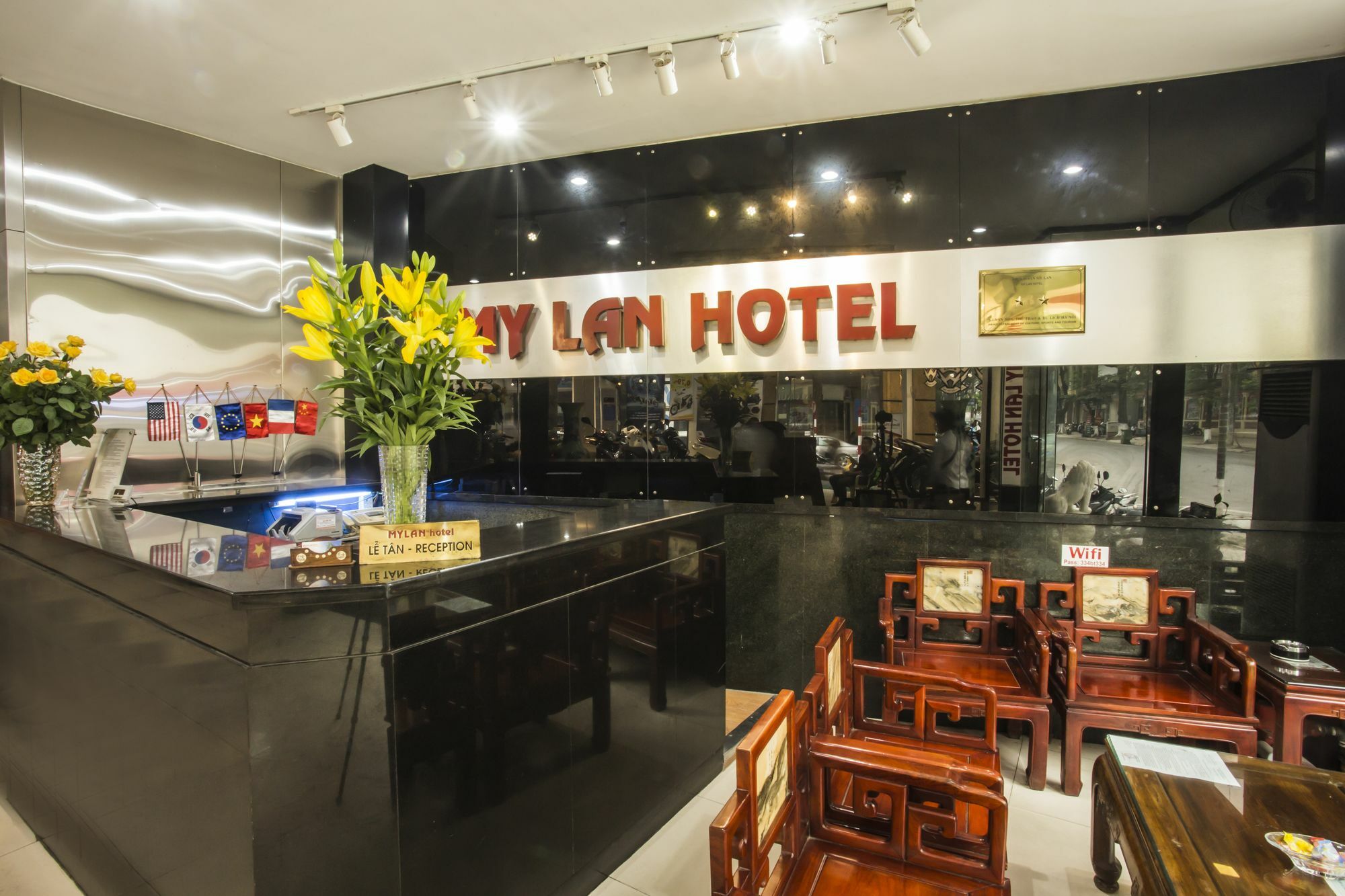My Lan Hanoi Hotel Bagian luar foto