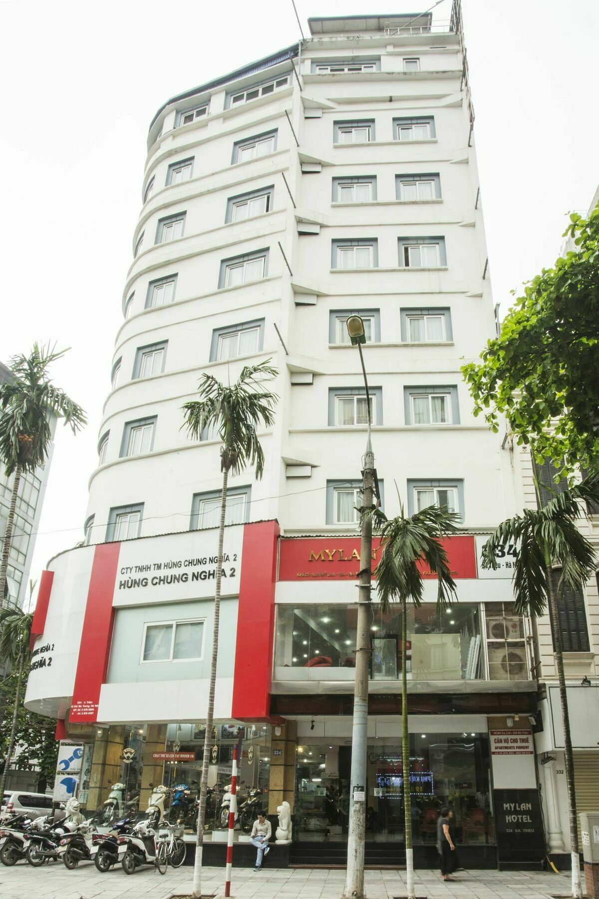 My Lan Hanoi Hotel Bagian luar foto